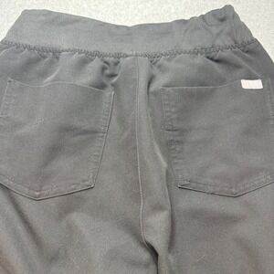 FIGS Zamora Jogger Scrub Pants Black Womens Small Cargo Pockets ZSW2012